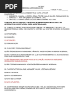 Atividade de Recuperação Semestral de Arte 7º Ano