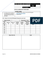 E101 Newton's 2nd Law of Motion Data Sheet