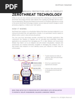 Xcitium - Zero Threat Datasheet - 2 August 2022