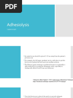 Adhesiolysis Laparoskopi