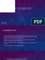 Biochip Technology: Submitted To Er. Sushil Kumar Gupta Submitted by Amir Ahamad