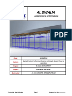 Load Calclations Beams (35X80) CM