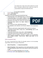 Following Are Some Basic Facts About Propositional Logic:: Connectives