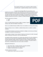 El Diccionario Cambridge Define La Gestión Del Tiempo Como