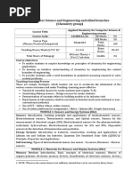 Chemistry Syllabus