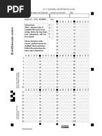 Zip Grade 100 Questionv 2