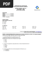 Certamen 3 - Química General (2008)