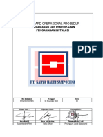 Khs-Hse-Sop-035 Pengamanan Dan Pemeriksaan Instalasi