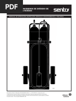 SENTRY Extintor de Incendios de Dióxido de Carbono Con Ruedas Manual