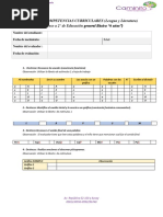 Competencias Curriculares 1