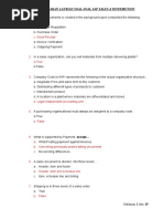 Jawaban Soal-Soal Latihan SAP Sales & Distribution