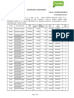 Certificado de Cotizaciones AFPModelo