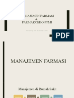 Manajemen Farmasi & Farmakoekonomi 2022