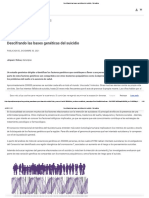 Descifrando Las Bases Genéticas Del Suicidio - Genotipia