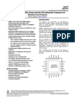 1-4 Cell Li+ Battery Smbus Charge Controller With Independent Comparator and Advanced Circuit Protection