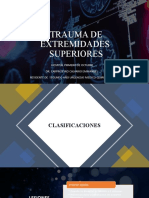 Traumatismo de Extremidades Superiores