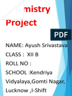 Ayush Chemistry Project