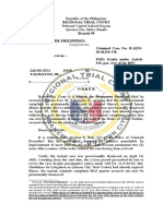 Permanent Dismissal PP v. Leoncito Jose Talisayon