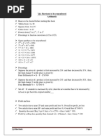 QA Shortcuts