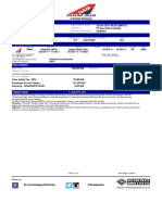 E Ticket Itinerary Reservation Details P