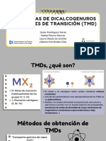 Monocapas de Dicalcogenuros de Metales de Transición (TMD)