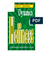 Dynamics of Holiness