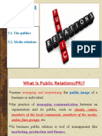 Chapter 5 - Public Relation