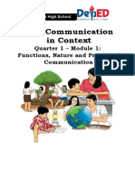 Oralcommunication q1 Mod 1 Natureofcommunication v2