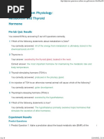 PhysioEx Exercise 4 Activity 1