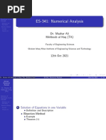 ES - 341 - Lect - 4 & 5