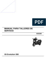 Manual de Taller x9 500