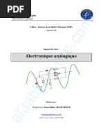 2 Cours N°2 D'électronique Analogique