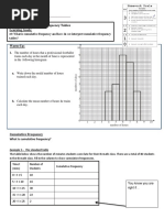 2 9 Cumulative Frequency Tables