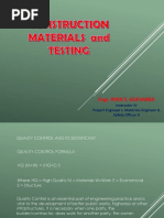 Introduction Importance of Materials Testing