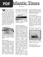 Copie A Editable Newspaper Template Google Docs Formatting