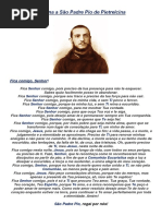 Novena A São Padre Pio de Pietrelcina-1º Dia