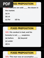 Fixed Preposition 101 - 350