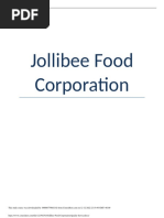 Jollibee Food Corporation Quality Service