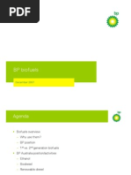 BP Biofuels Presentation