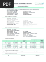 Factura Electrónica de Venta: Representación Gráfica