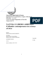 NaturaELiberoArbitrioIlDibattitoTraScienzaEdEtica, TLMFilos Unipr15