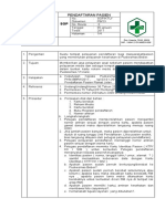 Ep 7.1.1.2. Spo Pendaftaran Pasien Rawat Jalan