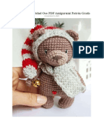 Juguetes de Navidad Oso PDF Amigurumi Patron Gratis