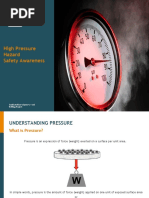 High Pressure Hazard Safety Awareness