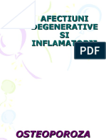 Afectiuni Degenerative Si Inflamatorii