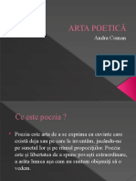 Arta Poetică