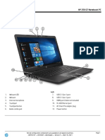 HP 250 G7 Quick Specs