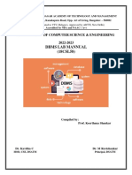 Dbms Manual 2022