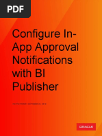 Configure Approval NotificationBI