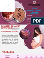 Vida Intrauterina y Aborto Medicina Legal